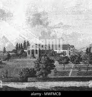 . Englisch: Longwood, Napoleon's Residence auf St. Helena von 1815 bis zu seinem Tod sechs Jahre später. 19. Unbekannt 375 Longwood House Stockfoto