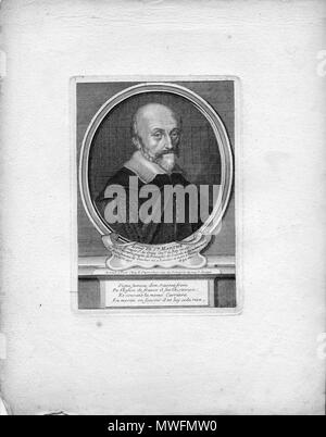 . Français: Portrait Portrait gravé Englisch: eingraviert. Es liest Louis de Ste Marthe Escuyer St. de Greloy Con. äh du Roy de ses Con. ils Historiographe de France et Fils de Scevole 2. du Meme nom et Frere jumeau de Gaucher ne ein Loudun et a Paris mort en1656 Alter de 84 ans Digne Jumeau d'un scavent frere De l'Eglise de France il fut l'historien Et courant La meme Carriere De merite en fcavoir Il ne Luy ceda rien. Datum unbekannt. Étienne Jehandier Desrochers 377 Louis de Saint-Marthe Stockfoto