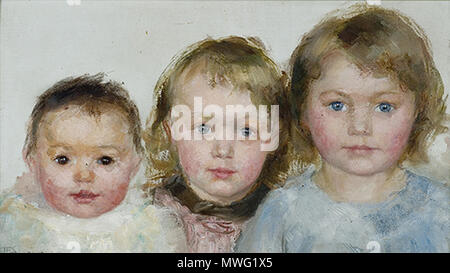 . Englisch: Hanna Frosterus-Segerstr åle Malerei ihrer drei ältesten Kinder. Svenska: Hanna Frosterus-Segerstr åles målning Av de Tre äldsta barnen. Deutsch: Hanna Frosterus-Segerstr ålen maalaus Kolme lasta vanhinta vuodelta 1895. 1895. Hanna Frosterus-Segerstr åle (1867 - 1946) Alternative Namen Hanna Frosterus-Segerstrale Beschreibung finnischer Maler finnische Autor und Maler Geburtsdatum / Tod 23. Oktober 1867 9. April 1946 Ort der Geburt / Todes Helsinki Porvoo Authority control: Q 17380296 VIAF: 72660692 ISNI: 0000 0000 5394 6036 79005953 LCCN: n SELIBR: 187615 WorldCat 344 Kolme Stockfoto