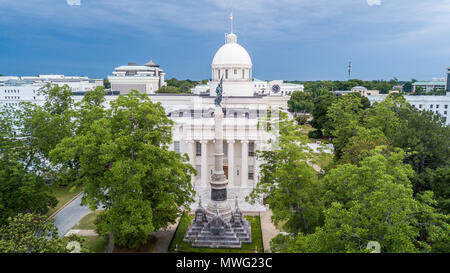 Confederate Memorial Denkmal, State Capitol Building, Montgomery, Alabama, USA Stockfoto