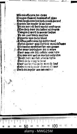 . Komst van Keiser Frederyck te Trier-Druck (Gouda?). ca. 1484. Diese Datei fehlt, Informationen zum Autor. 344 KOMST Trier 3. Stockfoto