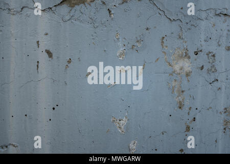 Schäbig blaue Wand Textur. Hintergrund Stockfoto
