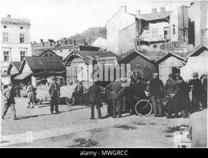383 Lemberg, tandeta automobilowa ich kolarska Stockfoto