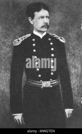 . Englisch: Walter Reed in der Malerei. ca. 1890. N. M. Miller 389 Major Walter Reed (1926-27 Mikrobe Jäger) Stockfoto