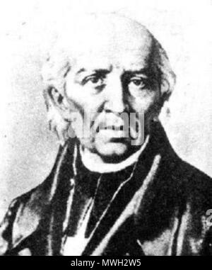 . Englisch: Portrait von Miguel Hidalgo y Costilla. Datum unbekannt. Unbekannt 415 Miguel Hidalgo y Costilla 1. Stockfoto