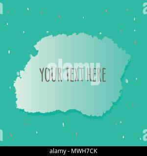 Abstrakte Aquarell. Auf Hintergrund isoliert, Vektor Stock Vektor