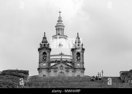 Heiligtum Unserer Lieben Frau von Sameiro in Braga, Portugal Stockfoto