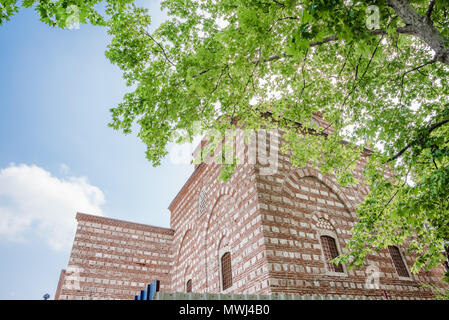 Anzeigen von Yildirim Bayezid Komplex, eine Moschee komplex Komplex durch osmanische Sultan bayezid ich Bursa, Türkei gebaut. Stockfoto