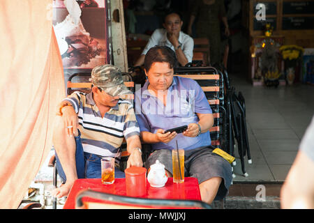 Märkte, Mekong Delta, Vietnam Stockfoto