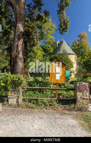 Belvidere Kirche der Heiligen Dreifaltigkeit und Begründung, Knysna, Garden Route, Kapstadt, Südafrika Stockfoto