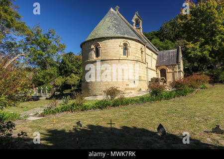 Belvidere Kirche der Heiligen Dreifaltigkeit und Begründung, Knysna, Garden Route, Kapstadt, Südafrika Stockfoto