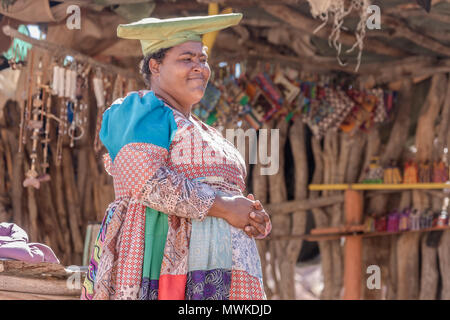 Herero, Brandberg, Namibia, Afrika Stockfoto