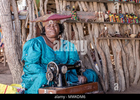 Herero, Brandberg, Namibia, Afrika Stockfoto