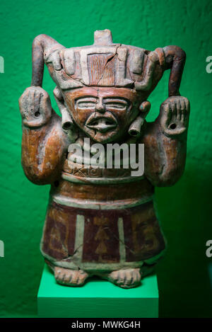 Pre-Hispanic Art Museum Rufino Tamayo, Tänzerin, klassische Periode von Veracruz, 200-700 AD, Oaxaca, Mexiko Stockfoto