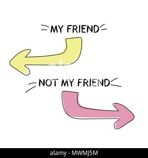 Hand Schriftzug für T-Shirts, Taschen, für Plakate, Einladungen, Karten Stock Vektor