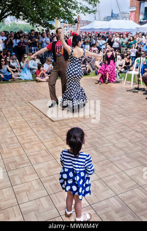 Feria De Londres, The Spanish Festival, London, Großbritannien Stockfoto