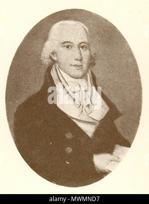 . Peter de Svanenskiold (1764/65-2302), der dänischen Grundbesitzer. 1805. Unbekannt (?) 478 Peter de Svanenskiold Stockfoto
