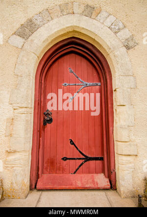 St Wilfrid's Kapelle (oder der St. Wilfrid's Church und ursprünglich als St Peter's Church) in der Kirche von Norton in der Nähe von Chichester, West Sussex, Großbritannien Stockfoto