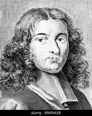 . Nederlands: Pierre Bayle (1647-1706). Datum unbekannt. Unbekannt Original uploader wurde A. rozenboom bei nl. Wikipedia 483 Pierre Bayle Tiefdruck Stockfoto