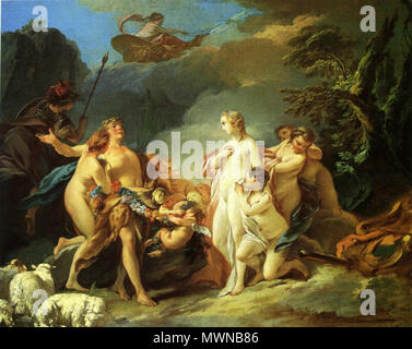 . Deutsch: Das Urteil des Paris. 6. August 2012. Jean-Baptiste marie pierre 484 Pierre-The - Urteil - von - Paris Stockfoto