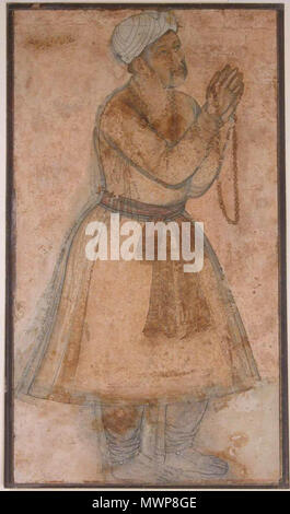 . Porträt des Kaisers Akbar beten Objekt Name: Ill single Arbeit Herrschaft: Jahangir (1605 - 27) Datum: Anfang des 17. Jahrhunderts Geographie: Indien Medium: Tusche und Gouache auf Papier Maße: 10 1/4 x 5 5/8 in. (26 x 14,3 cm) Einstufung: Codices Kreditlinie: H. O. Havemeyer Sammlung, Geschenk von Horace Havemeyer, 1929 Beitritt Anzahl: 29.160.20 Dieses Kunstwerk wird nicht auf dem Display. Anfang des 17. Jahrhunderts. Unbekannt 496 Porträt des Kaisers Akbar Beten Stockfoto