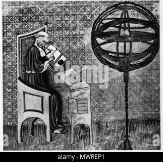 . Русский: Димитрий Триклиний, средневековый византийский ученый Englisch: Nicole Oresme. 13. August 2012. Ефремов П. 571 Srednievekovaya nauka Stockfoto