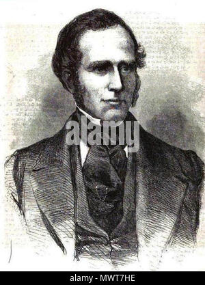 . "Lord Dudley Stuart. Von Thomas gezeichnet. Durch H. Linton eingraviert. 1853. Thomas (Del.), H. Linton (sculpt.) 579 Stuart, Dudley Stockfoto