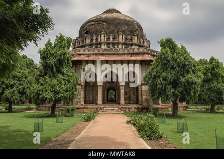 New Delhi, Indien - September 03, 2014 --- Ein Blick auf die sikander Lodhi Grab Stockfoto