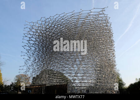 Kew Gardens Bienenstock, Royal Botanic Gardens, UNESCO-Weltkulturerbe, Kew, Greater London, England, Vereinigtes Königreich, Europa Stockfoto