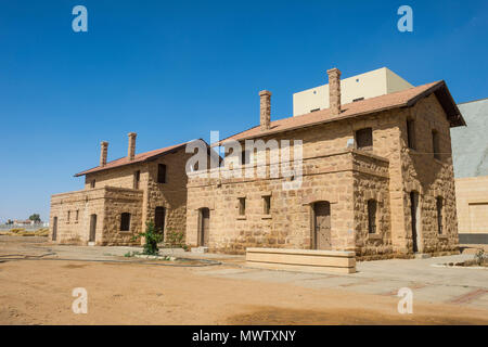 Der hijaz railway station von Tabuk, Saudi-Arabien, Naher Osten Stockfoto