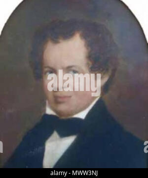 . Englisch: Ich wurde die Erlaubnis erteilt, dieses alte Bild aus dem 'Poe Museum" durch Herrn Semtner hier "Solange"[I]", dem "Edgar Allan Poe Museum'' in Richmond, Virginia. Der Maler ist 'Unbekannt'. Das Bild kam von den Poe Museum Website mit Erlaubnis. Ich rief sie und für die Erlaubnis, die am 7. Mai 2012 gebeten. William Maury Morris II. Herr Weiß war das vor langer Zeit dem Gründer der Southern Literary Messenger Magazin vor dem Amerikanischen Bürgerkrieg. Vom Benutzer unterschrieben: William Maury Morris II. 17. Mai 2012. Unbekannt 606 Thomas Willis weiß - Wmm Stockfoto