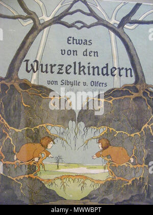 . English: "Etwas von den Wurzelkindern" von Sibylle von Olfers († 29. Januar 1916), erschienen 1906. 3. November 2009. User: Mattes 197 Etwas von den Wurzelkindern - Buchdeckel Stockfoto