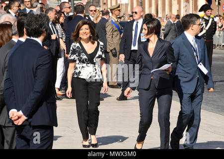 Rom, Italien. 2. Juni 2018. Italienische Republik Urlaub Altar des Vaterlandes Maria Elisabetta Alberti Casellati Präsident Senat der Republik Credit: Giuseppe Andidero/Alamy leben Nachrichten Stockfoto