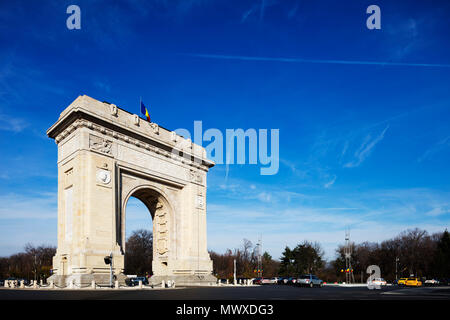 Triumphbogen (Triumphbogen), Bukarest, Rumänien, Europa Stockfoto