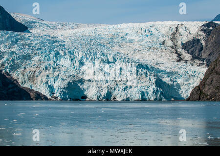 Holgate Gletschers, Harding Icefield, Kenai Fjords National Park, Alaska, Vereinigte Staaten von Amerika, Nordamerika Stockfoto