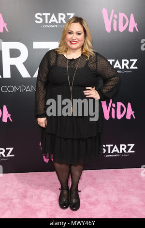 Premiere des STARZ 'Vida' war im Regal L.A. statt Leben in Los Angeles mit: Tanya Saracho Wo: Los Angeles, Kalifornien, Vereinigte Staaten, wenn: 01. Mai 2018 Credit: Sheri Determan/WENN.com Stockfoto