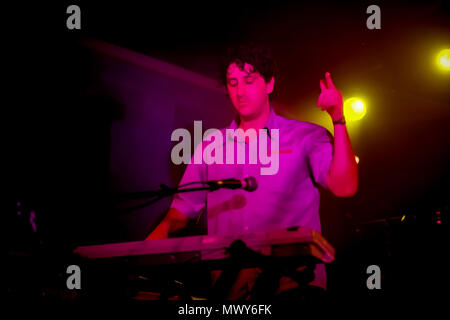 Die Lawinen live in Brighton Concorde 2 Veranstaltungsort Stockfoto