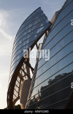 Louis Vuitton Foundation, Paris, Frankreich. Stockfoto