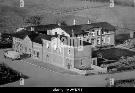 107 Bäckerei und Konditorei & Amp; Kolonialwarenhandlung Kiesby (1950'er) Stockfoto