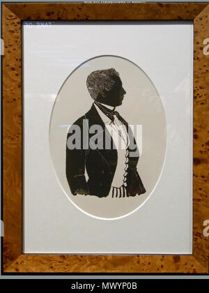 . Englisch: Ruhr Museum auf Zeche Zollverein English: Ruhr Museum auf Zeche Zollverein 6 Meter Ebene: / Friedrich Krupp (1787-1826) unbekannter Künstler, Essen, 1820er Jahre Historisches Archiv Krupp, Essen. Vom 7. Februar 2010. Rainer Halama 532 Ruhrmuseum-Ebene-6 / 4055 Stockfoto