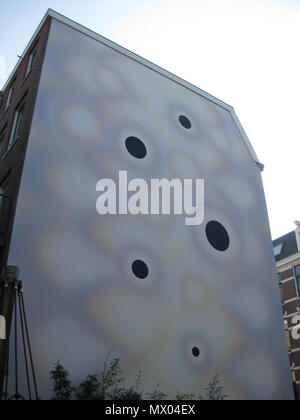 . Duizend zonnen. Nederlands: duizend Zonnen kunstwerk van Roland Schimmel, der aan de Vinkenstraat in Amsterdam-Centrum. 2009, 2011-09-28. Marion Golsteijn 173 Duizend zonnen Stockfoto