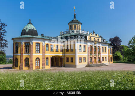 Das barocke Schloss Belvedere für Haus gebaut - Parteien in Weimar, Thüringen, Deutschland Stockfoto