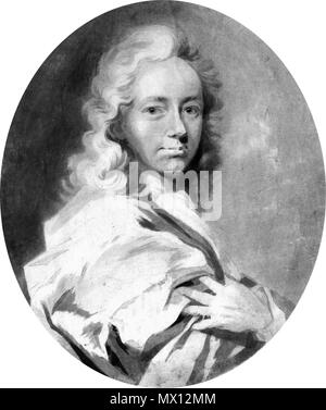 . Englisch: Philipp von Zesen (1619-1689) Zeichenstift und Pinsel C. 1700. um 1700. Anonym 481 Philipp von Zesen (1619-1689) Stockfoto