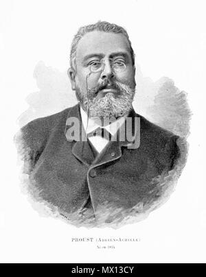 . Français: Collection de Porträts Réf. Bild: CIPN 21599 Proust, Adrien Achille (1834-1903) 19e siècle Auteur de l'ouvrage: Corlieu (A.) Ouvrage: Centenaire de la Kunstfakultät de Médecine de Paris (1794-1894) Ausgabe: Paris: F. Alcan, 1894 Cote:9858 (2) Fiches bio-bibliographiques: PROUST (Adrien-Achille)-Adresse permanente de cette Image: http://www.biusante.parisdescartes.fr/histmed/image?CIPN21599. 19 Juni 2015, 12:37:57. Auteur de l'ouvrage: Corlieu (A.) Ouvrage: Centenaire de la Kunstfakultät de Médecine de Paris (1794-1894) 28 Adrien Proust Stockfoto