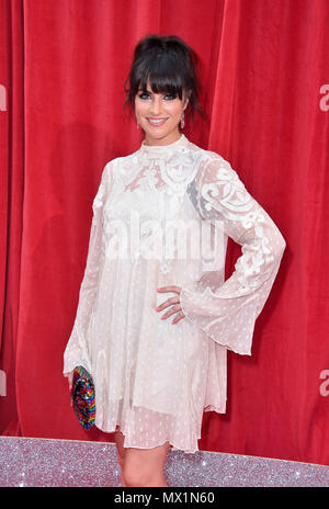 Laura Norton an der British Soap Awards 2018 an der Hackney Empire, London statt. Stockfoto