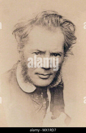 . Englisch: Richard Cockle Lucas, eiklar Carte-de-Visite. ca. 1858. Richard Cockle Lucas (Selbstporträt) 521 Richard Cockle Lucas Stockfoto