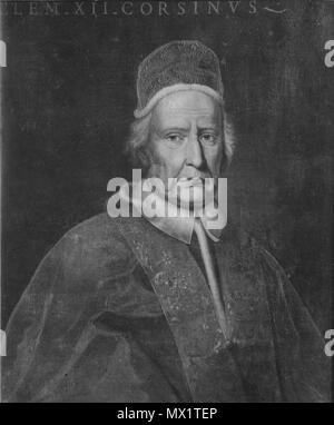 Grh 1491 sv 133 Clemens XII, 1652-1740, påve - Nationalmuseum - 16160 Stockfoto