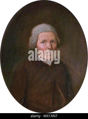 . Englisch: Self Portrait Öl auf Leinwand 30 x 24 cm 1790s. 1790 s 180 Edward Grubb, von Edward Grubb Stockfoto