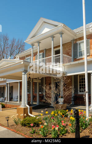 Larricks Taverne, Wayside Inn 7783 Main Street, Middletown, Virginia Stockfoto