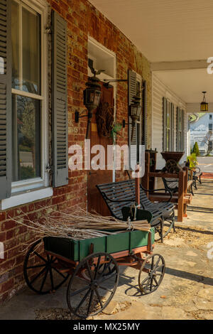 Larricks Taverne, Wayside Inn 7783 Main Street, Middletown, Virginia Stockfoto